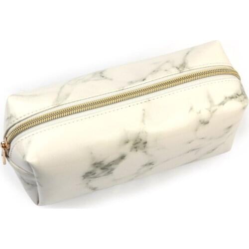 Marble Multi-FunctionTravel Cosmetic Bag 2018 Hot Toiletry Pencil Case Travel Accessories Saco cosmetico