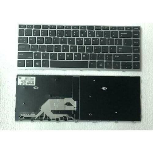 New Keyboard for HP ProBook 430 G5 440 G5 445 G5 US WITH Frame No backlit