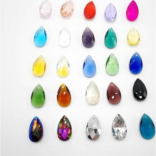 Wholesale TopStone All Sizes Colors Teardrop Glass Crystal Fancy Stone Pointed Back Rhinestone Droplet for Jewelry Making