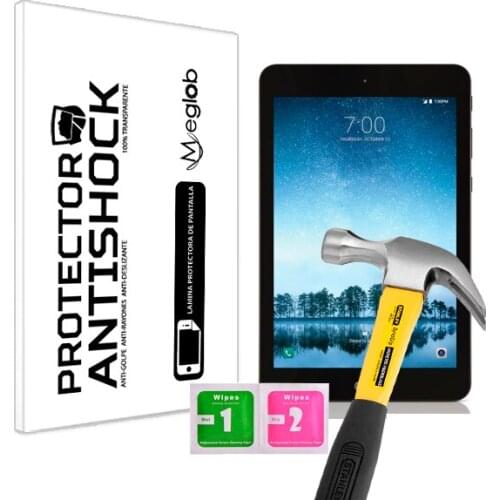 Screen protector Anti-Shock Anti-scratch Anti-Shatter compatible with Tablet LG G Pad F2 8.0