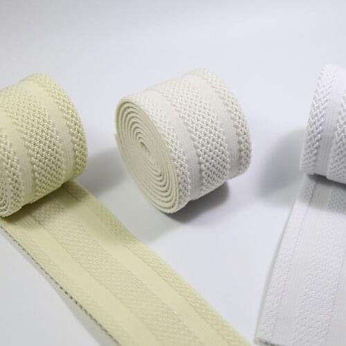Embossed Elastic bands for clothes 50MM Elastic ribbon DIY Sewing Accessories rubber band elastic bands for fit