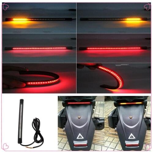 Motorcycle Strip LED Tail Brake Stop Turn Signal Light for Kawasaki Z800 E veRsion NINJA 250 300R Z250 Z300 VERSYS 300X