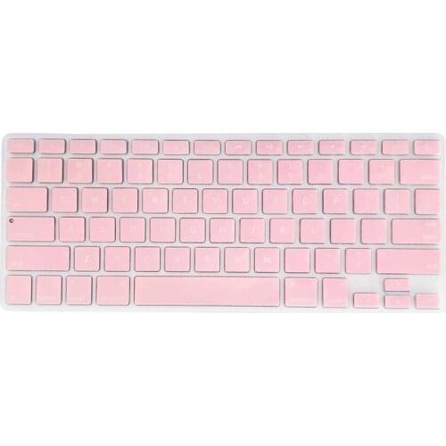 TPU Keyboard Cover Dustproof Keyboard Protective Film Compatible with Apple MacBook Air 13.3 inch A1466/A1369 Colorful