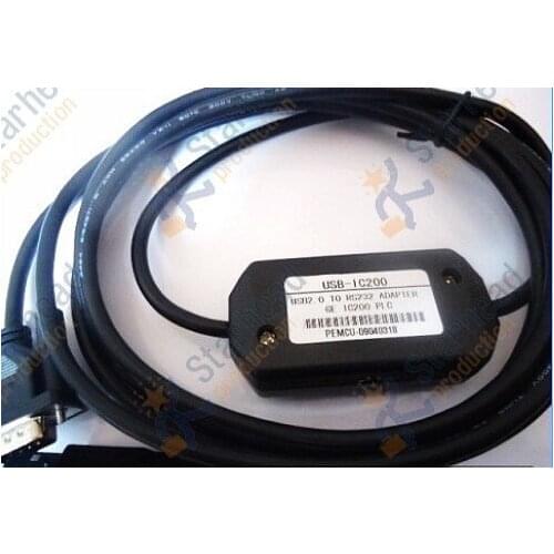 USB-IC200 USB-IC200CBL001 Programming Cable for GE Fanuc SNP IC200 Series PLC, USB 2.0 to RS232 Adapter