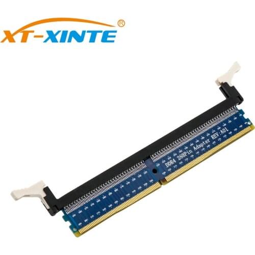 XT-XINTE DDR4 288Pin Adapter DDR4 Memory Test Protection Card Circuit Board DDR4 Adapter Card for Desktop PC