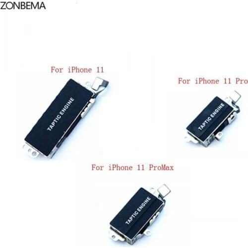 ZONBEMA Original Test vibrator Vibration Flex cable For iPhone 11 Pro Max Motor Replacement Mobile Phone Part
