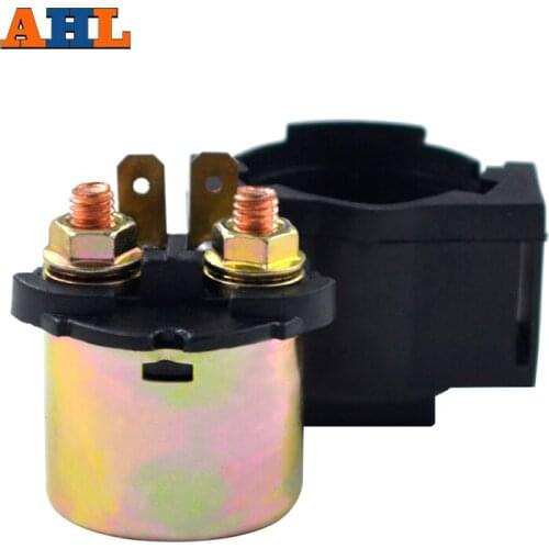AHL Brand Motorcycle Starter Relay Solenoid For KAWASAKI KL650 KLR650 KLR 650 PRAIRIE 300 VN750 ZX750 NINJA ZR550 ZG1200 TERYX