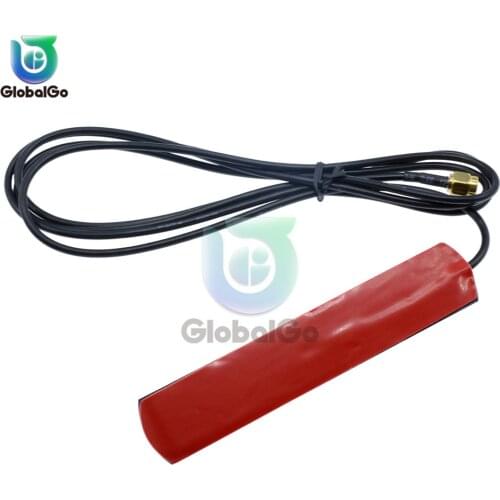 GSM GPRS Antenna 433 Mhz 2.5dbi Cable SMA Male Universal DAB Patch Aerial 433MHz 5W