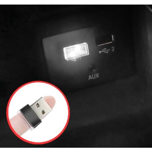 Car-Styling USB Atmosphere LED Light Car Accessories for Citroen C-Quatre C-Triomphe Picasso C1 C2 C3 C4 C4L C5 Elysee/DS-series