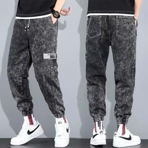 2021 Fashion Mens Pants Hip Hop Harajuku Streetwear Jogging Pants Cargo Pants Men Casual Men Clothing Elastic Waist Men Trouser
