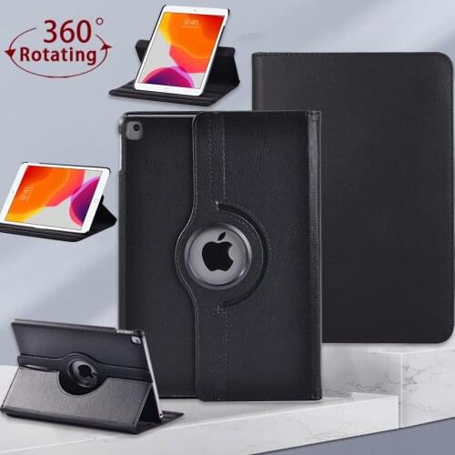For Apple IPad 8/Ipad 7/Ipad Air 3/IPad Pro 10.5 Inch Tablet Case 360 Rotation Smart Automatic Wake-Up Protective Shell + Stylus