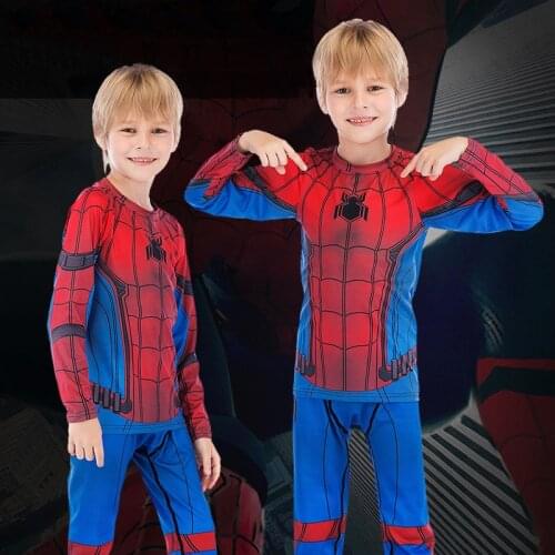 Kids MMA Rashguard BJJ Shirt Pants Set Jiu Jusit Boxing Tight Clothing Boys Tracksuits Childrens Custume Cosplay Sport Suit