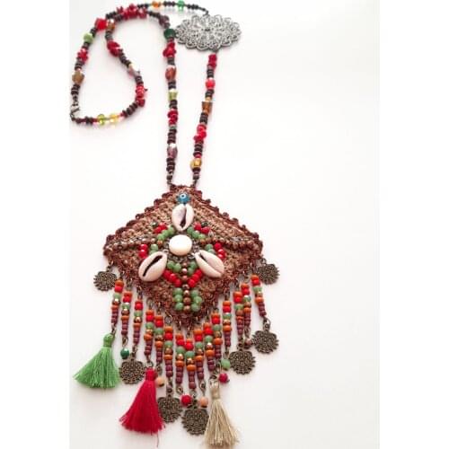 Goodtime Long Necklace Women Handmade Jewelry