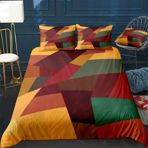 Abstract Geometric Art 600 Bedding Set For Bedroom Soft Bedspreads For Double Bed Home Duvet Cover Quality Quilt Cover