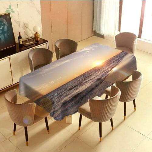 Beautiful Marbury Beach Tablecloth Indoor Outdoor Dinning Decor