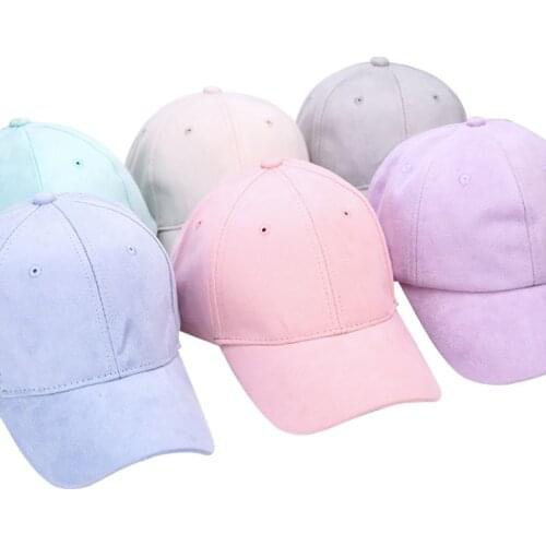 Summer Spring Fashion Adult Baseball Cap Cotton Caps Women Solid Cap Women Pink Hats Snapback Women Caps