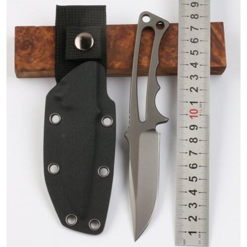Hunting Pocket Camping S35VN Fixed Knife Full Tang Combat Tactical Survival Neck Karambit Knives EDC Outdoor Rescue Multi Tools