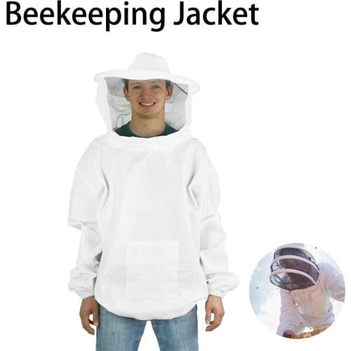 Beekeeping Protective Clothing Jacket Classic Camouflage Breathable Fabric Anti- Bee Keeping Suit Product For Beekeeper Supplier
