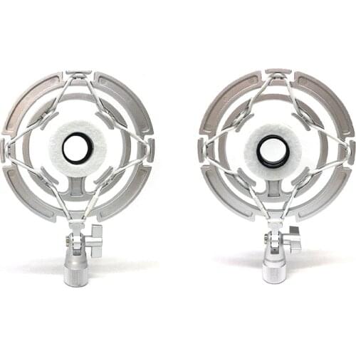 Pro Microphone Shock Mount Shockmount Anti-Vibration Mic Stand Clip Stage Chat Room Broadcasting