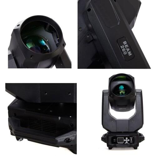 9R big beam 260W moving head stage DJ lighting fixture DMX512 professional stage color Effect bar dance hall performance