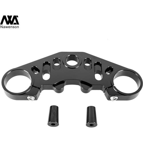 Motorcycle Top Triple Clamp CNC Aluminum Upper Fork Holder Panel for Yamaha YZF R15 V3 2017-2019