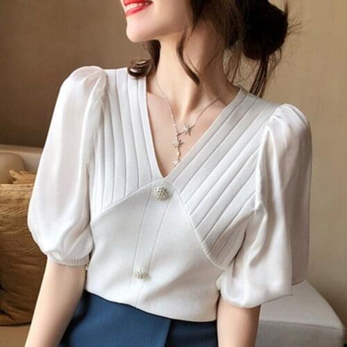 Femme CropTop T Shirt Stripe Casual Womens CropTops Sexy Knitting Croptops Slim TShirt Fitness Casual White Black Streetwear