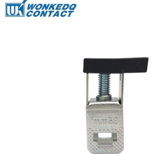 1Pc AKG35 Bus Bar Connection Screw Blue Black Yellow/Green Ground Wire Electrical Connector AKG 35 Busbar Terminal Block