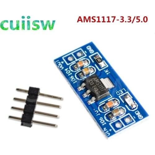 1PCS LM1117 AMS1117 4.5-7V turn 3.3V 5V DC-DC Step down Power Supply Module For Arduino bluetooth Raspberry pi