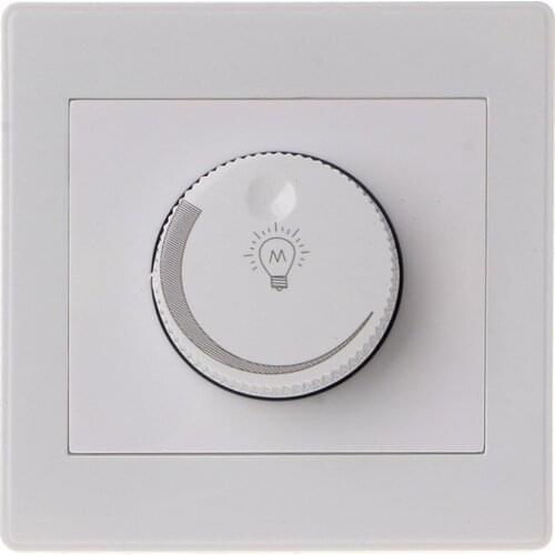 1PC 220V 10A Light Dimmer Switch Adjustable Brightness Controller For Filament Lamp