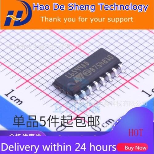 10PCS/LOT Power Monitoring IC L6599ADTR L6599AD SOP16 New Original In Stock