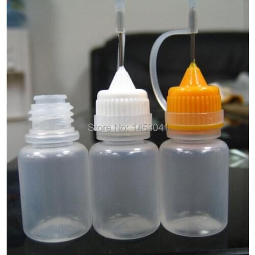 5ML oil bottle with needle lid 500pcs free shippig