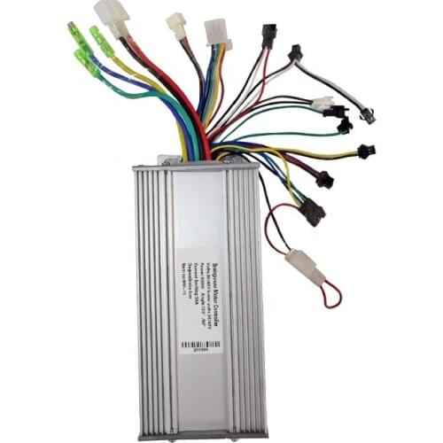 800W/500W 24V/ 36V/ 48V Brushless hub Motor Controller With Regenerative and Reverse Function