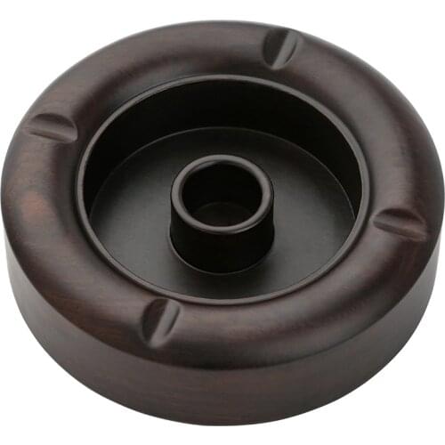 Household Living Room Coffee Table Retro Wooden Creative Ashtray New Chinese Style Personalized Solid Wood Fashion Ashtray