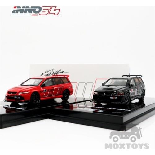 INNO 1:64 MITSUBISHI LANCER EVOLUTION IX WAGON 2005 RALLIART Diecast Model Car