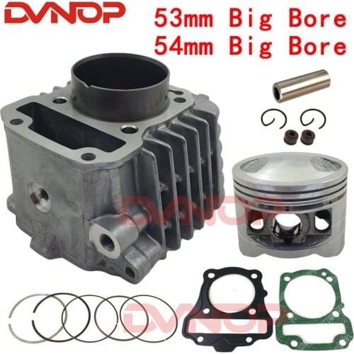 Motorcycle Cylinder Kit 53mm 54mm Big bore Piston Ring Gasket for Honda Super Cub 110 NBC110 C110 NBC 110 2009-2018 EFI
