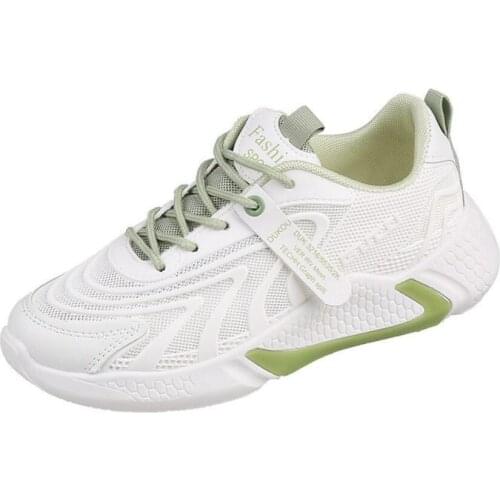 Ladies Sneakers Fashion Women Mesh Casual Chunky Shoes Woman Trainers Lace-Up Platform Tennis De Dama Women Vulcanize Shoes