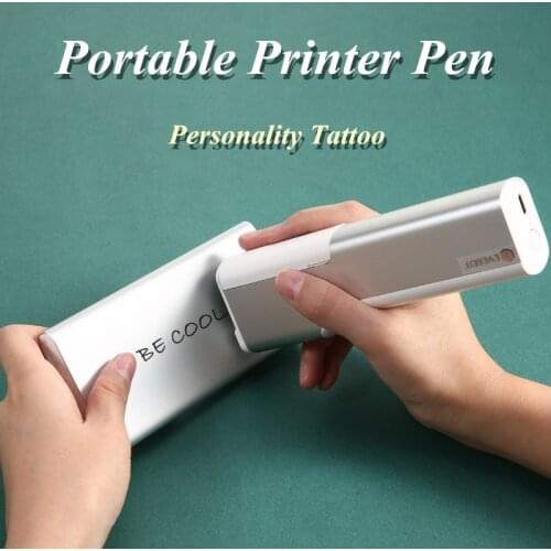 Mobile Inkjet Printpen Printer Handheld Princube Printer Mini Marker for Tattoos Logo Expiry Date Batch Code Printing #R30