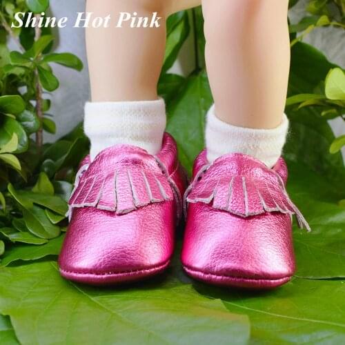 100% Genuine Leather Baby Moccasins hand-made girls Baby Shoes boys gold tassel First Walker newborn shoes baby schoenen