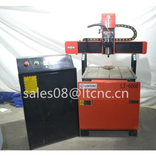 Soft metal processing machine router cnc/small size cast iron table with water mist cooling system LT-6060 price