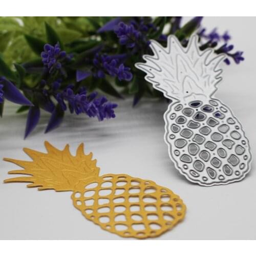 2019 New Arrival Beautiful Pineapple Cutting Dies Stencil DIY Scrapbook Embossing Decorative Paper Card Craft Template 42x82mm