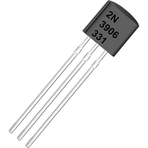 Meracly 100pcs 2N3906 TO-92 PNP General Purpose Transistor