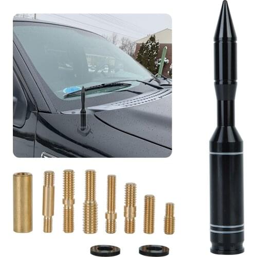 Universal Car Vehicle Replacement Rocket Antenna Car Accessories Compatible with Ford SUV Jeep Colorado GMC Toyota Dodge