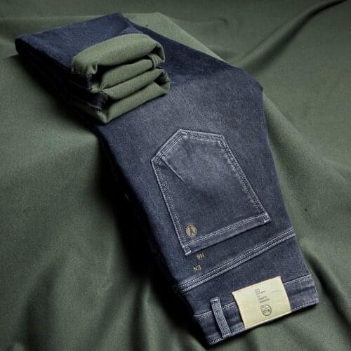 VAJANED Mens Autumn Jeans