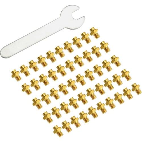 50PCS M4 Mountain Bike Screws Stainless Steel Non-Slip Bolts Fixing Screws
