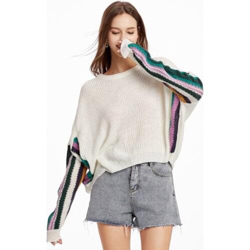 High Quality Womens Loose Pullovers 2019 Knitted Sweaters Fashion Casual Female Batwing Sleeve Plus Size Winter Clothes Women