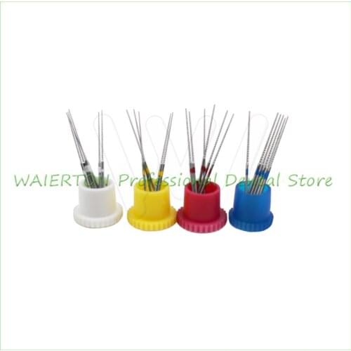 2 Boxes Dental original Woodpecker Niti Endo Endodontic U-FILE optional 15# 20# 25# 30# Used for Root Canal Cleaning
