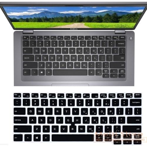 For 2021 2020 Dell Latitude 5400 5401 7400 Latitude 14 Series 5411 14'' Silicone Notebook laptop Keyboard cover protector skin