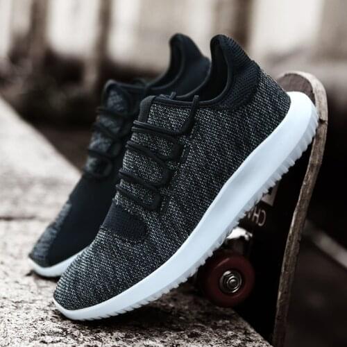 Men Casual Breathable Hiking Shoes Lac-up Men Shoes Lightweight Comfortable Breathable Walking Sneakers Sport Athletic Shoes