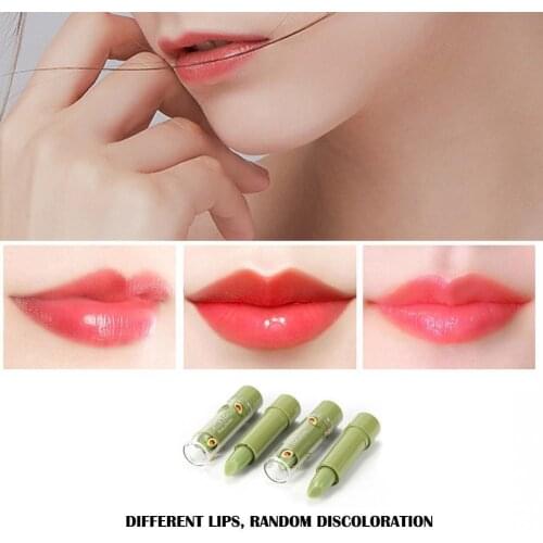 Soft Avocado Lipstick Color Changing Long Lasting Temperature Changing Women Balm Maquia Care Lip Lipstick Moisturizing M0Y6