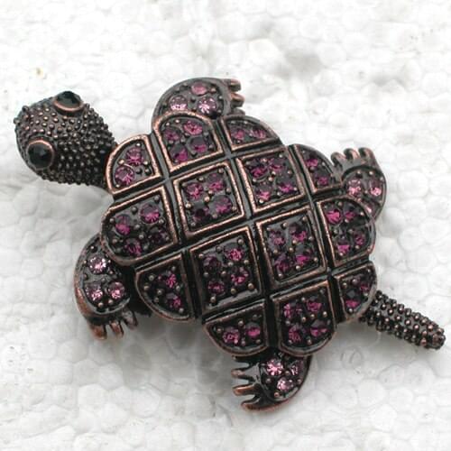 Wholesale Rhinestone Sea Turtle Pin brooches Pendant C101859